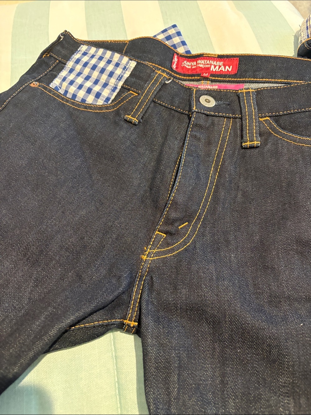 Junya Watanabe Dark Blue Men'/unisex Jeans Levi  30x31